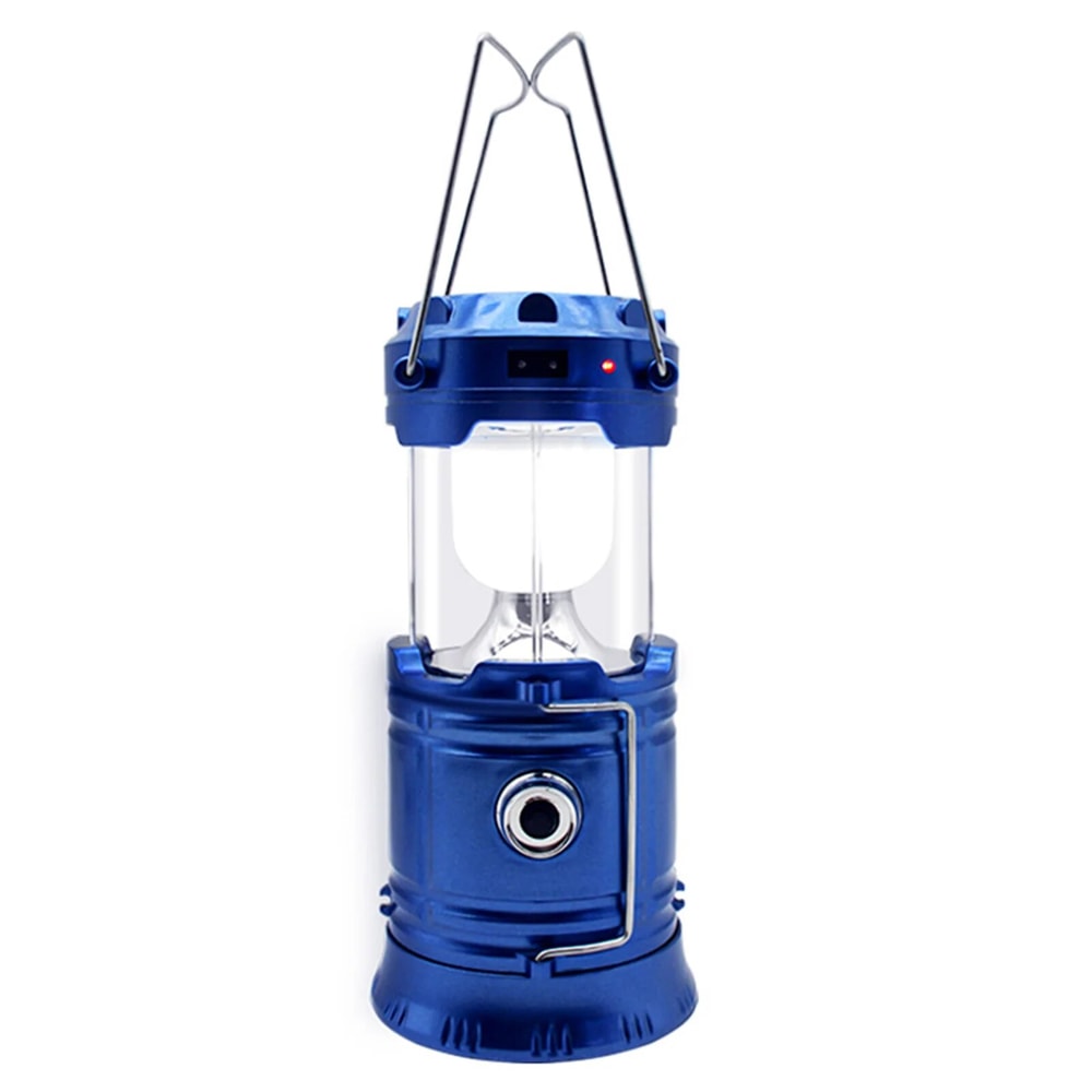 Solar Powered Multifunctional Camping Lamp & Portable LED Flashlight