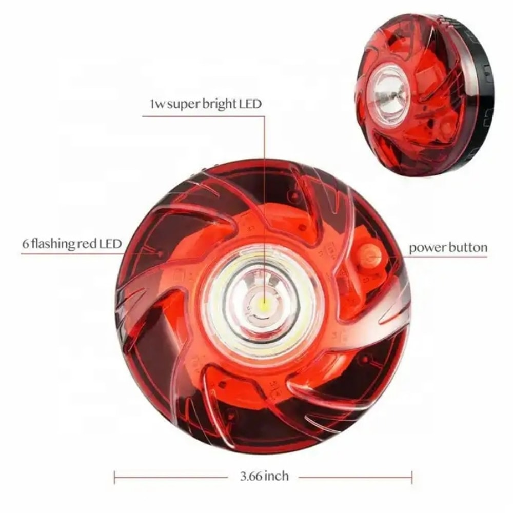 High Visibility Magnetic Road Safety Flare Light Emergency Strobe Signal