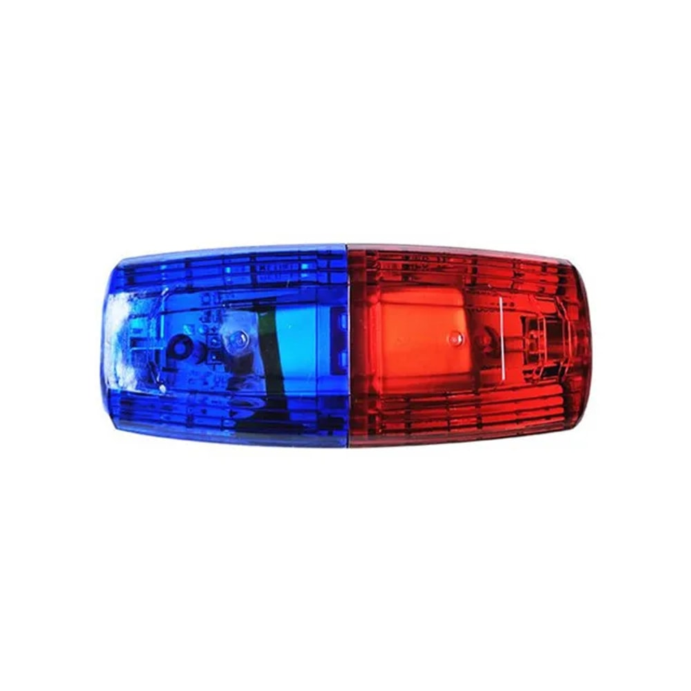 USB Rechargeable LED Police Shoulder Light Emergency Warning Safety Lamp