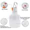Portable Rechargeable LED Bulb With Hook Level Brightness Emergency Light 2