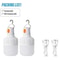 Portable Rechargeable LED Bulb With Hook Level Brightness Emergency Light 6