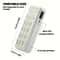 Portable LED Rechargeable Emergency Light with Handle Outdoor & Indoor Use