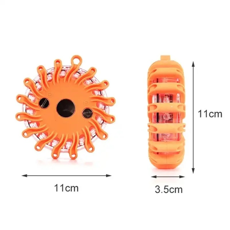Emergency LED Road Flares Rechargeable Waterproof Safety Warning Lights 1