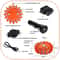 Emergency LED Road Flares Rechargeable Waterproof Safety Warning Lights 2
