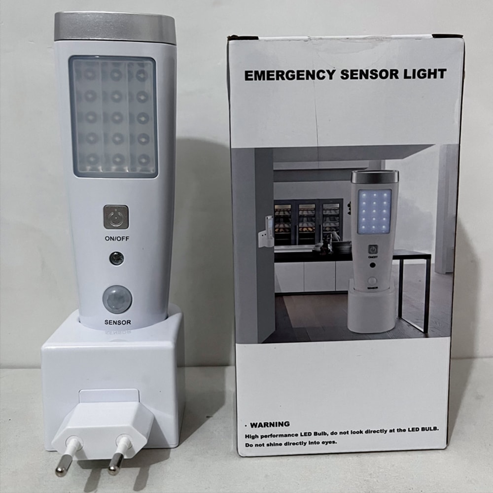 Motion Sensor LED Night Light & Emergency Lamp