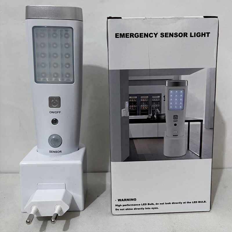 Motion Sensor LED Night Light & Emergency Lamp