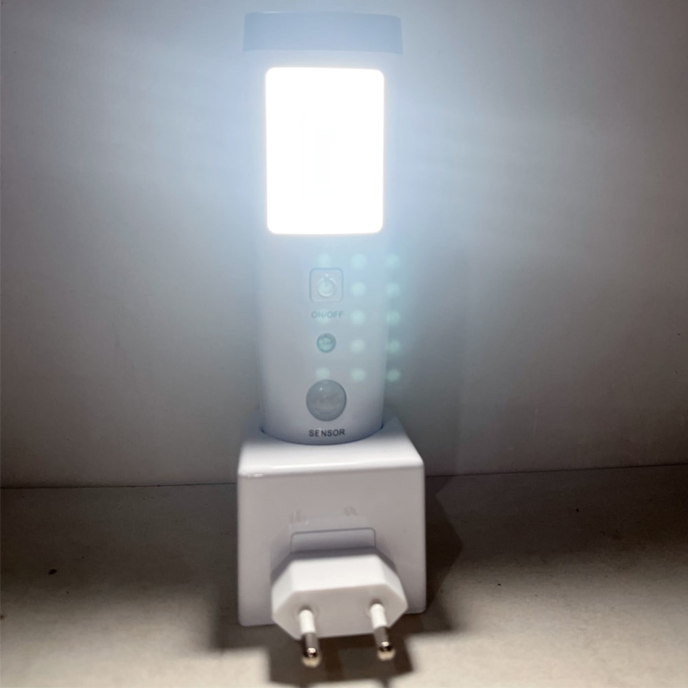 Motion Sensor LED Night Light & Emergency Lamp