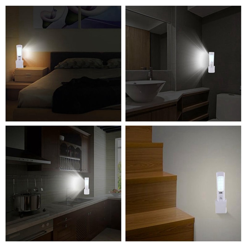 Motion Sensor LED Night Light & Emergency Lamp