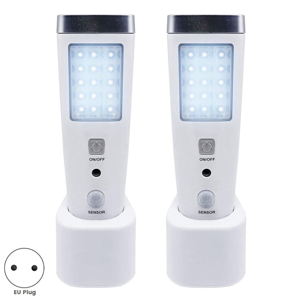 Motion Sensor LED Night Light & Emergency Lamp