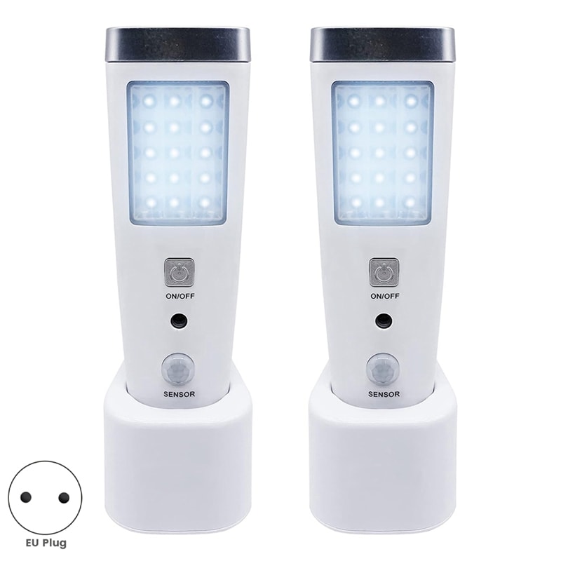 Motion Sensor LED Night Light & Emergency Lamp