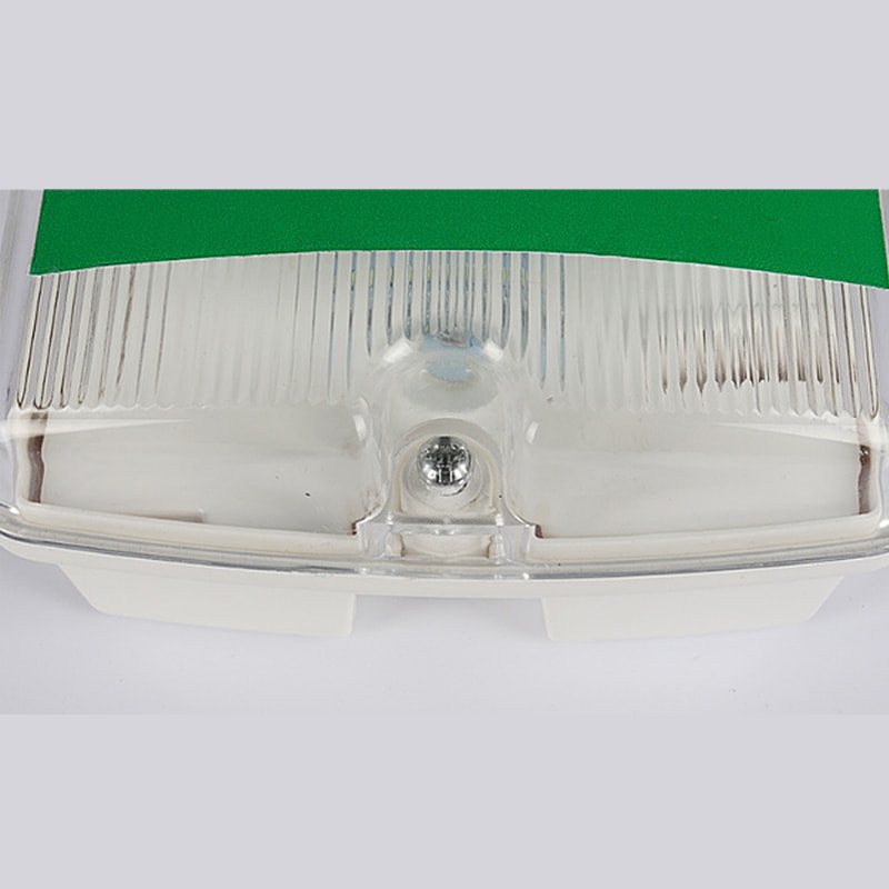 LED Emergency Exit Light with Stickers Waterproof Safety Indicator