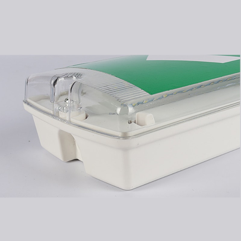 LED Emergency Exit Light with Stickers Waterproof Safety Indicator