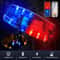 USB Rechargeable LED Police Light Shoulder Lamp Red & Blue Emergency Warning Torch