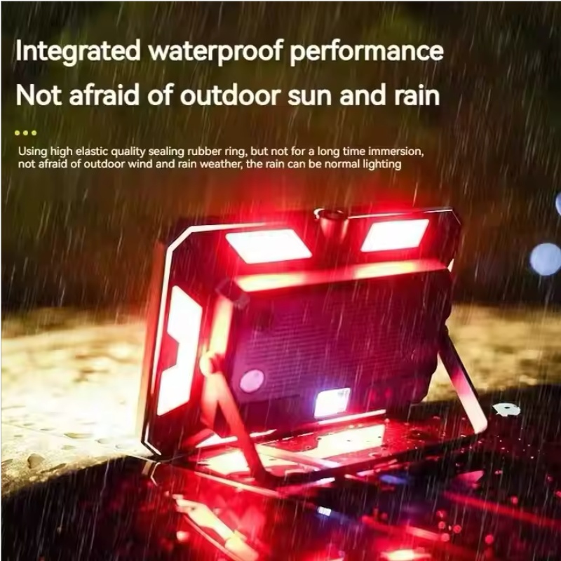 Portable Rechargeable Work Light Waterproof Emergency Camping Flashlight
