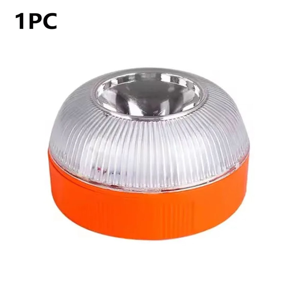 Premium Vehicle Emergency Safety LED Warning Light With Magnetic Mount Battery Powered Beacon 6