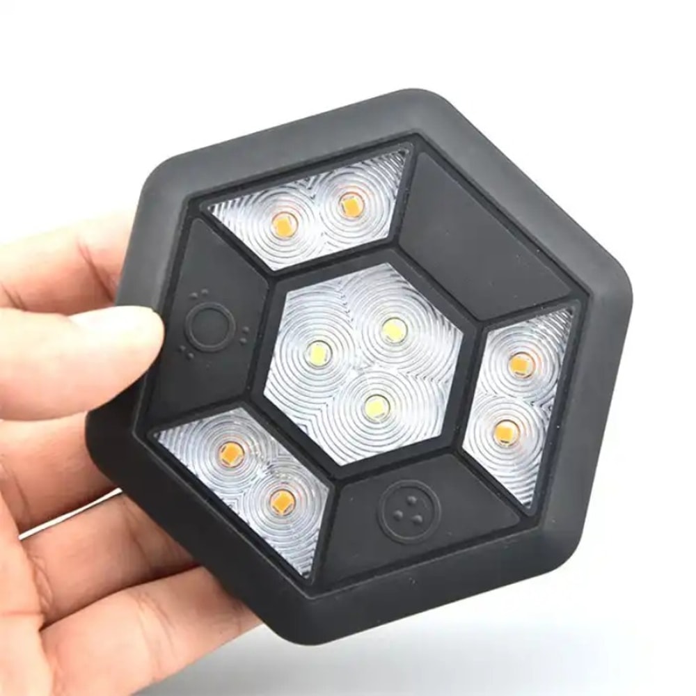 Rotating LED Warning Light Rechargeable Safety Signal for Cars