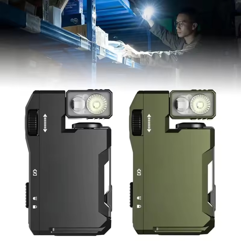 Rechargeable EDC Mini Flashlight Ultra light Portable Torch Lumens