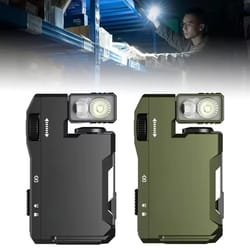 rechargeable edc mini flashlight ultra light portable torch lumens