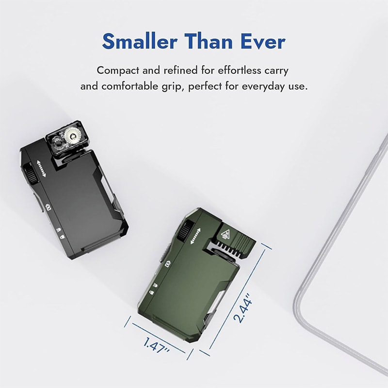 Rechargeable EDC Mini Flashlight Ultra light Portable Torch Lumens