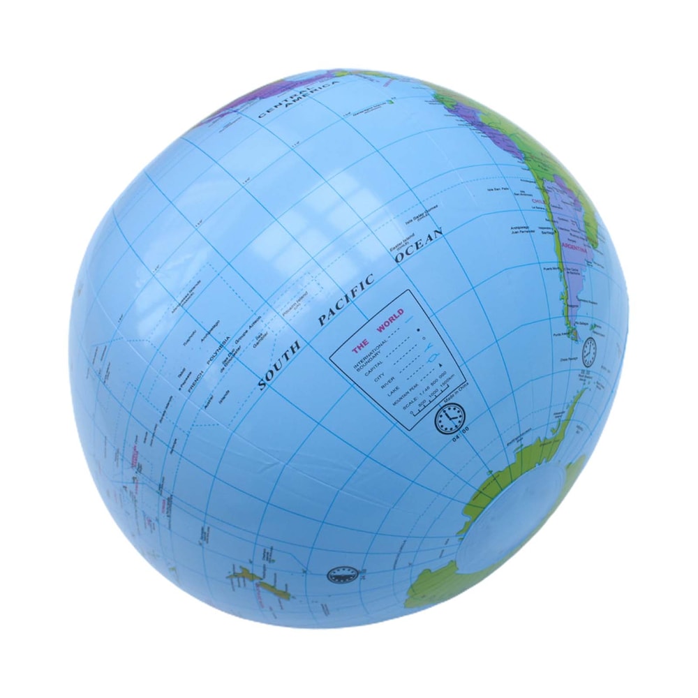 Inflatable Earth Globe Ball for Kids Learning and Fun