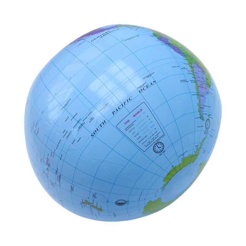 Inflatable Earth Globe Ball for Kids Learning and Fun