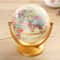 Retro Rotating Earth Globe Vintage Desktop World Map Decor