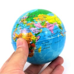 inflatable globe beach ball for kids educational world map toy