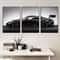 Vintage Car Wall Art Set Industrial Automotive Canvas Prints