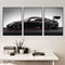 Vintage Car Wall Art Set Industrial Automotive Canvas Prints