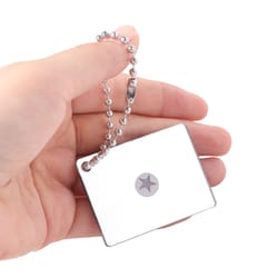 portable survival signal mirror for outdoor safety & hiking