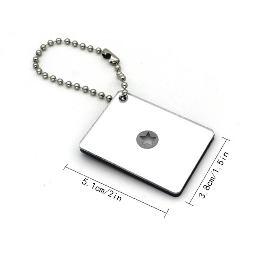 Multifunctional Survival Mirror for Hiking Camping Emergency Rescue