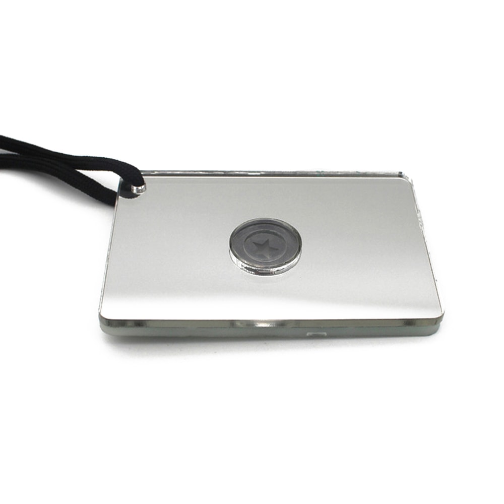 Portable Outdoor Survival Signal Mirror for Emergency Rescue & Camping