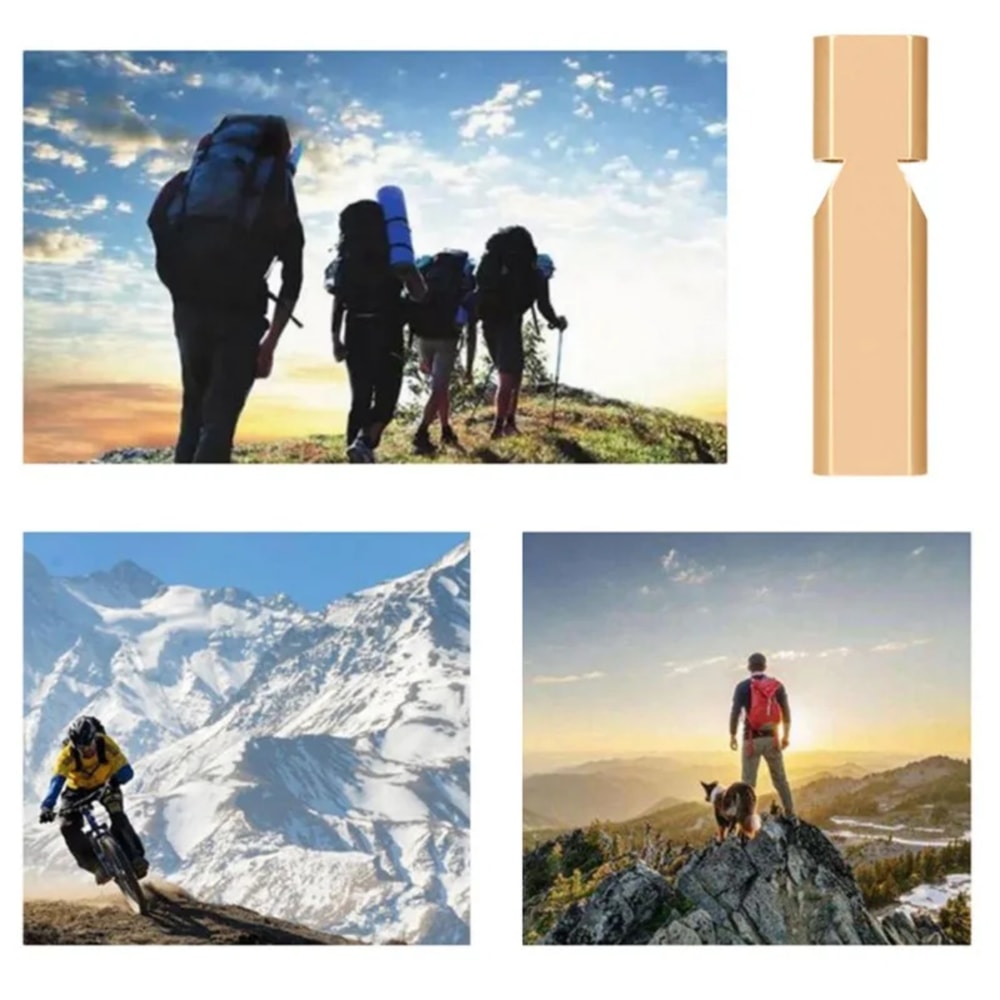 Emergency Survival Whistle with Lanyard for Camping Hiking Safety