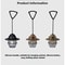 Mini LED Camping Lantern Type C Rechargeable Portable Tent Light 3