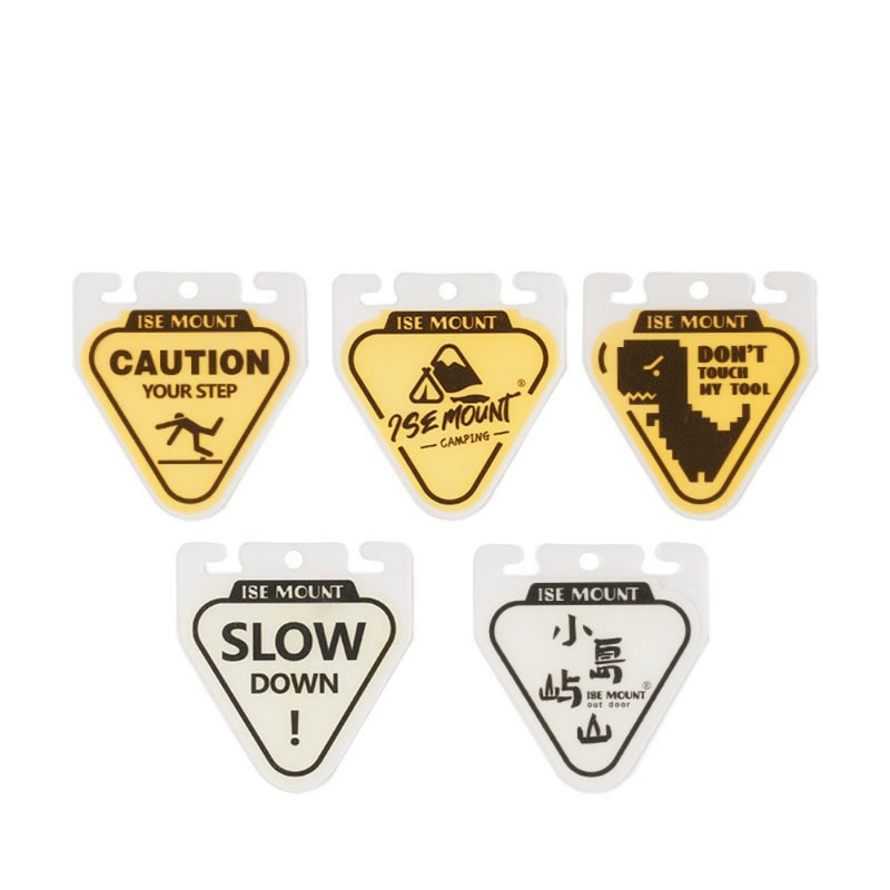 Luminous Tent Rope Warning Signs Pack Outdoor Camping Safety Signal