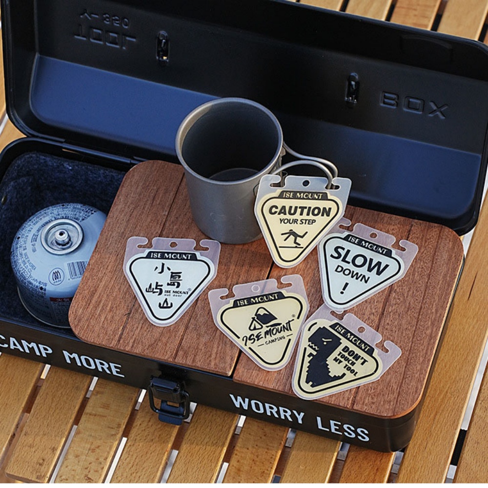 Luminous Tent Rope Warning Signs Pack Outdoor Camping Safety Signal