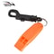 Survival & Rescue Outdoor Dual Frequency Emergency Safety Whistle with Quick Release Buckle