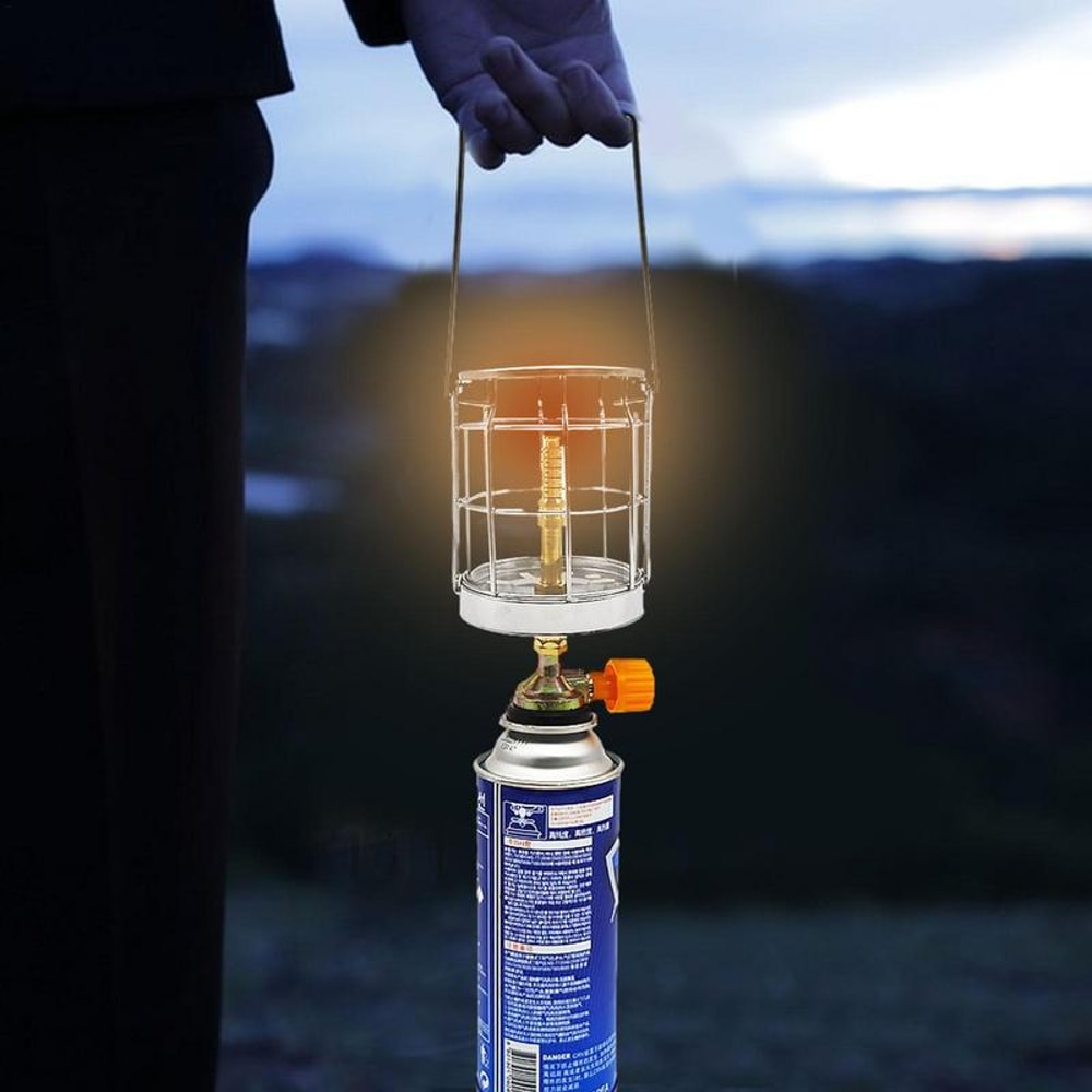 Portable Gas Camping Lantern Propane Tent & Outdoor Lamp