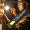 Mini Magnetic Dual Light Source Flashlight Ultra Bright Camping & Emergency Torch