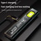 Mini Magnetic Dual Light Source Flashlight Ultra Bright Camping & Emergency Torch