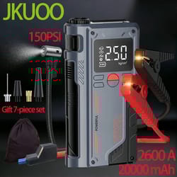car jump starter & portable power bank with air compressor