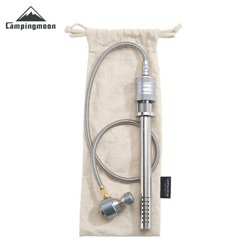 Stainless Steel Camping Torch for Barbecue & Outdoor Fire Starting