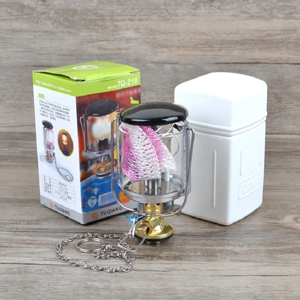Portable Mini Gas Lantern For Camping Outdoor Lighting Compact Tent Heater 0