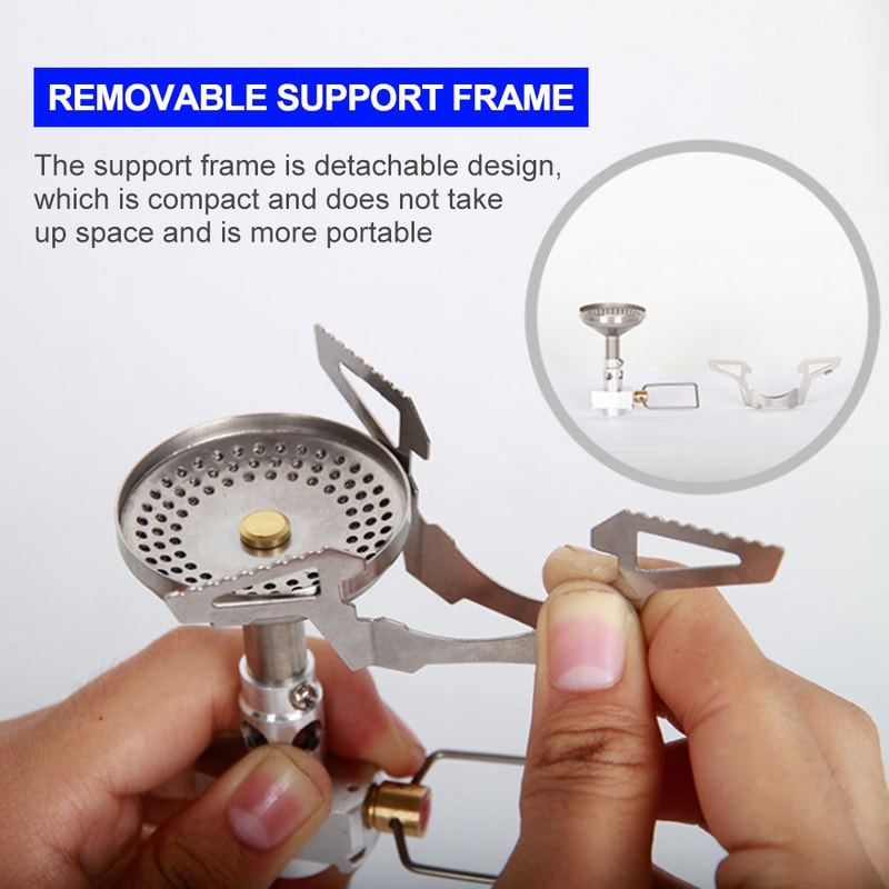 Widesea Lightweight Portable Camping Stove Backpacking Gas Burner