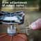 Compact Mini Gas Burner Portable Camping Stove for Hiking & Outdoor Cooking
