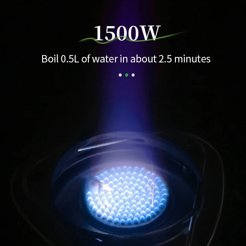 Ultralight BRS Camping Stove with Integrated Heat Collecting Pot for Backpacking