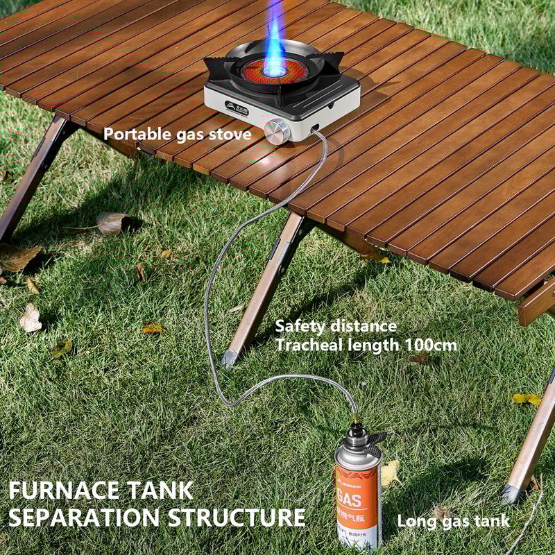 High Power Portable Camping Gas Stove for Outdoor Cooking