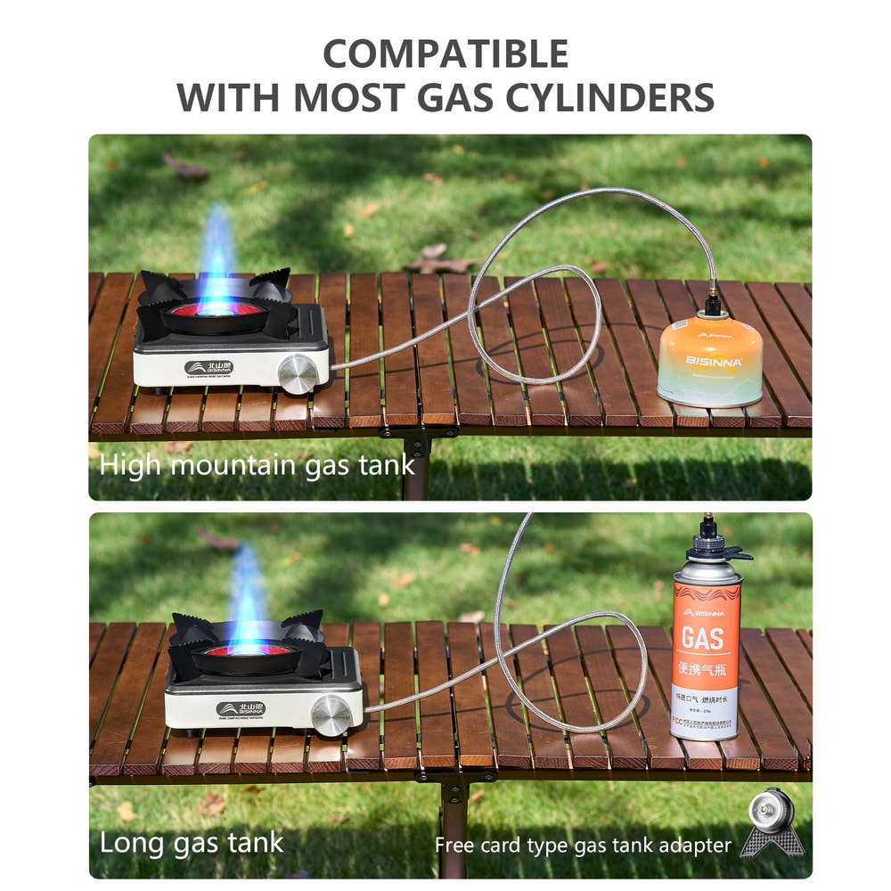 High Power Portable Camping Gas Stove for Outdoor Cooking