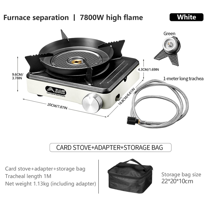 High Power Portable Camping Gas Stove for Outdoor Cooking