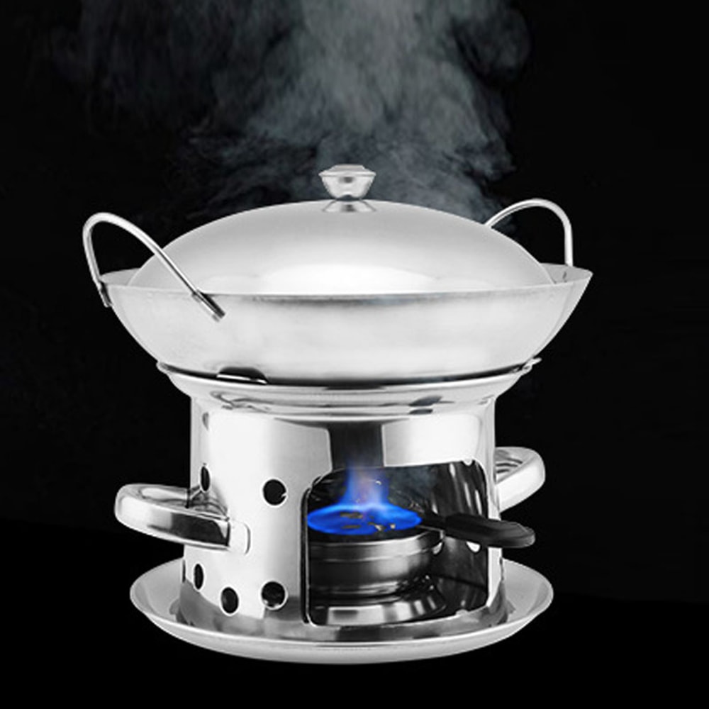 Portable Alcohol Stove Core Tiny Flame Rocket for Camping